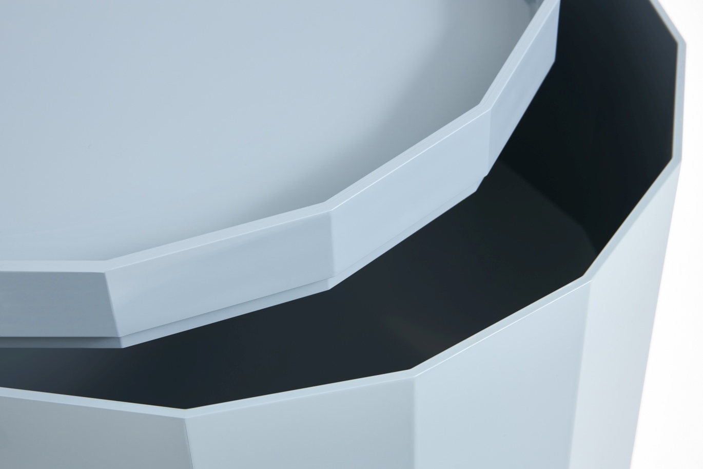 Facet Cabinet Low Storage Hay | Anthracite | HAY AE443 D527 Facet Cabinet Low Storage Hay | Anthracite | HAY AE443 D527